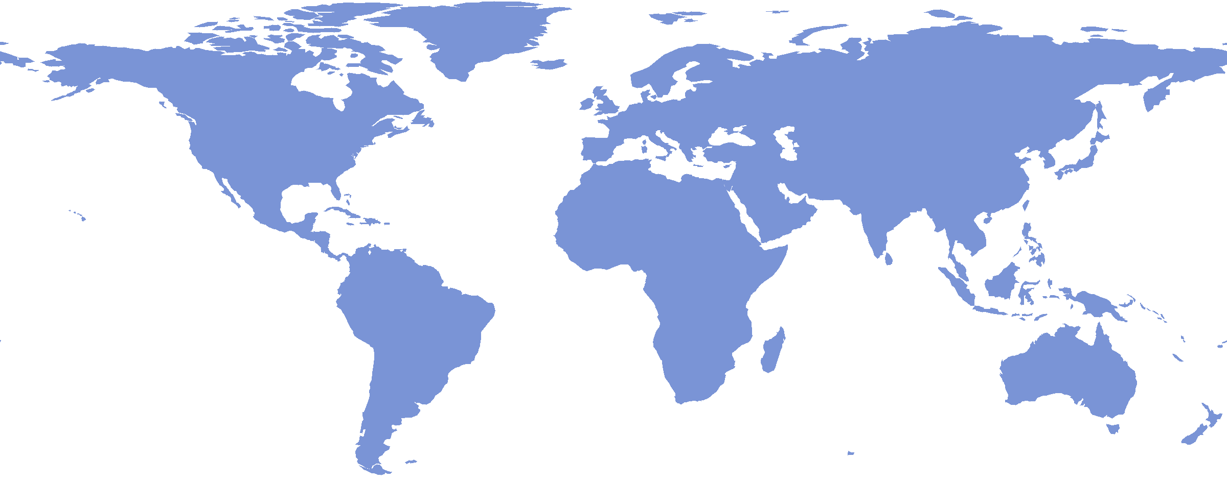 World map showing the countries where KSB Consultancy serves clients